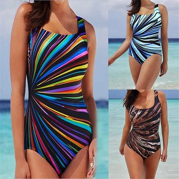 2020 One Piece Women Sexy Printed Push-Up High Waist Swimsuit Padded Summer Swimwear Bikini Sets Plus Size
2020 One Piece Women Sexy Printed Push-Up High Waist Swimsuit Padded Summer Swimwear Bikini Sets Plus Size