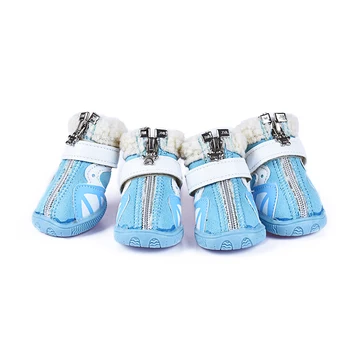 PU Dogs Cats Shoes Cashmere Warm Breathable Spring Autumn Outdoor Walking Pets Sneakers Non Slip Soft Sole Dog Boots 4Pcs Suit 
PU Dogs Cats Shoes Cashmere Warm Breathable Spring Autumn Outdoor Walking Pets Sneakers Non Slip Soft Sole Dog Boots 4Pcs Suit