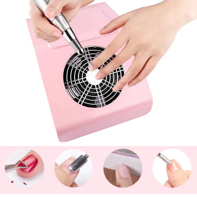 40W Nail Suction Dust Collector Fan Strong Nail Vacuum Cleaner Manicure Machine with 2 Dust Collecting Bags Salon Nail Tool
40W Nail Suction Dust Collector Fan Strong Nail Vacuum Cleaner Manicure Machine with 2 Dust Collecting Bags Salon Nail Tool