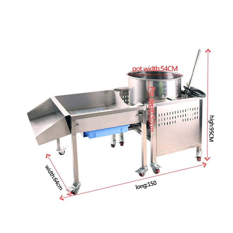 HX-PM03 Stainless Steel Commercial Popcorn Machine Gas Large American Spherical Popcorn Machine Flow Spherical Popcorn Machine
HX-PM03 Stainless Steel Commercial Popcorn Machine Gas Large American Spherical Popcorn Machine Flow Spherical Popcorn Machine