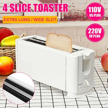 1300W Automatic Toaster 4-Slice Breakfast Sandwich Maker Machine 6-Speed Baking Cooking Appliances Home Office Toasters EU/US
1300W Automatic Toaster 4-Slice Breakfast Sandwich Maker Machine 6-Speed Baking Cooking Appliances Home Office Toasters EU/US