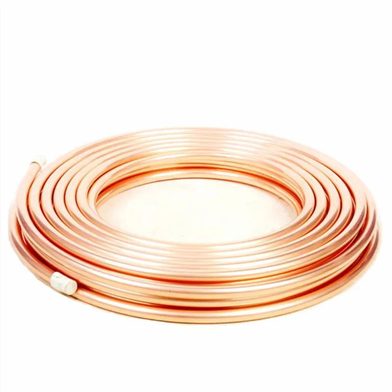 copper pancake coil  1/2" x 5M roll,air conditioning pipe tube 