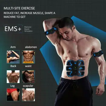 Abdominal Slimming Fat Burning Exerciser Electric Muscle Training Gym Smart Fitness Muscle Electrostimulator USB Chargerable
Abdominal Slimming Fat Burning Exerciser Electric Muscle Training Gym Smart Fitness Muscle Electrostimulator USB Chargerable