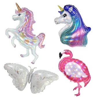 New Big Unicorn Flamingo Foil Balloons Happy 1st Birthday Party Decorations Kids Wedding Baby Shower Girl Cartoon Helium Balloon
New Big Unicorn Flamingo Foil Balloons Happy 1st Birthday Party Decorations Kids Wedding Baby Shower Girl Cartoon Helium Balloon