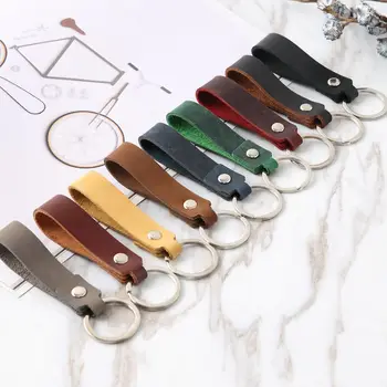Fashion Colors Cowhide Leather Car Keychain Waist Hanging Leather Key Chain Cowhide Wallet Keychains Key Rope Keyholde Men Women
Fashion Colors Cowhide Leather Car Keychain Waist Hanging Leather Key Chain Cowhide Wallet Keychains Key Rope Keyholde Men Women
