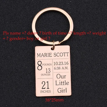 Baby Exclusive Personalized Keychain Newborn Keepsake For New Mom New Dad Gift Baby Stats Birth Stats Fashion Jewelry
Baby Exclusive Personalized Keychain Newborn Keepsake For New Mom New Dad Gift Baby Stats Birth Stats Fashion Jewelry