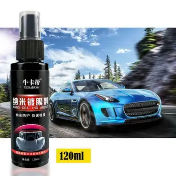 120ml Car Nano Repairing Spray Oxidation Liquid Ceramic Coat Super Hydrophobic Glass With the hardness of super coating
120ml Car Nano Repairing Spray Oxidation Liquid Ceramic Coat Super Hydrophobic Glass With the hardness of super coating