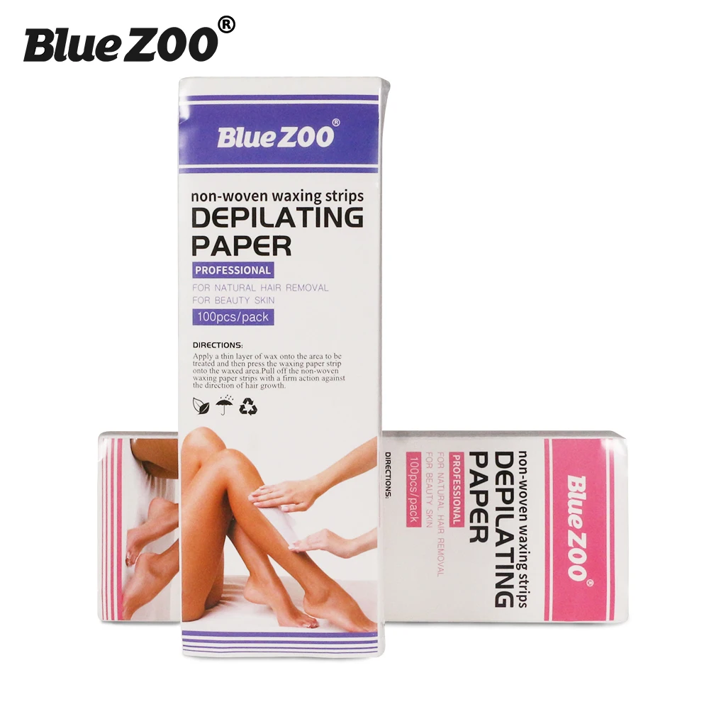 Blue ZOO 100pcs/bag Non-woven Waxing Strips Depilating Papers Hair Remove Wax Paper Hair Removal Accessories for Face Body
Blue ZOO 100pcs/bag Non-woven Waxing Strips Depilating Papers Hair Remove Wax Paper Hair Removal Accessories for Face Body