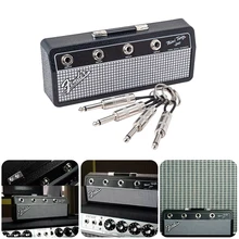 Wall Mounting Key Hanger Guitar Plug In Keychain Holder Self Adhesive Key Holder 4 Plugs Retro Home Decoration Fast delivery
Wall Mounting Key Hanger Guitar Plug In Keychain Holder Self Adhesive Key Holder 4 Plugs Retro Home Decoration Fast delivery