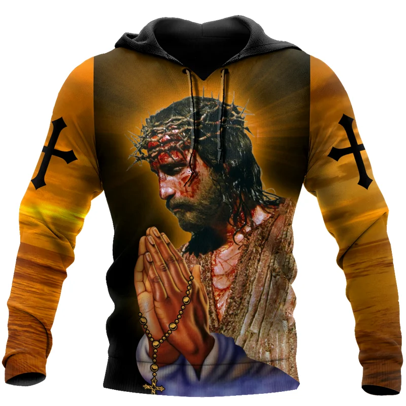 Newest Brand hoodie Jesus tattoo 3D printing men's Long sleeve sweatshirt Harajuku zipper pullover casual MAN JACKET
Newest Brand hoodie Jesus tattoo 3D printing men's Long sleeve sweatshirt Harajuku zipper pullover casual MAN JACKET