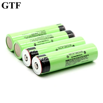 GTF New 18650 3.7V 3400mAh Lithium Rechargeable Battery NCR18650B with Pointed For flashlight batteries
GTF New 18650 3.7V 3400mAh Lithium Rechargeable Battery NCR18650B with Pointed For flashlight batteries