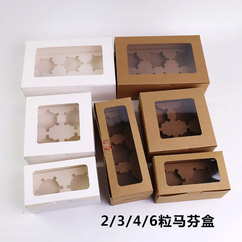 1/2/4/6 c Holes Cupcake Muffin Box Cake Cup Packaging White Kraft Paper Bottom Bracket Pudding Pastry Boxes
1/2/4/6 c Holes Cupcake Muffin Box Cake Cup Packaging White Kraft Paper Bottom Bracket Pudding Pastry Boxes