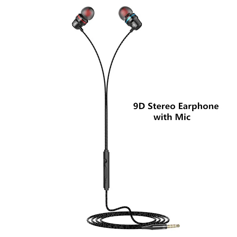 Fanshu Wired Earphone Metal HiFi Hands Free Stereo Headphone Sport In Ear Headset with Mic Support Calling for Smartphone Tablet
Fanshu Wired Earphone Metal HiFi Hands Free Stereo Headphone Sport In Ear Headset with Mic Support Calling for Smartphone Tablet