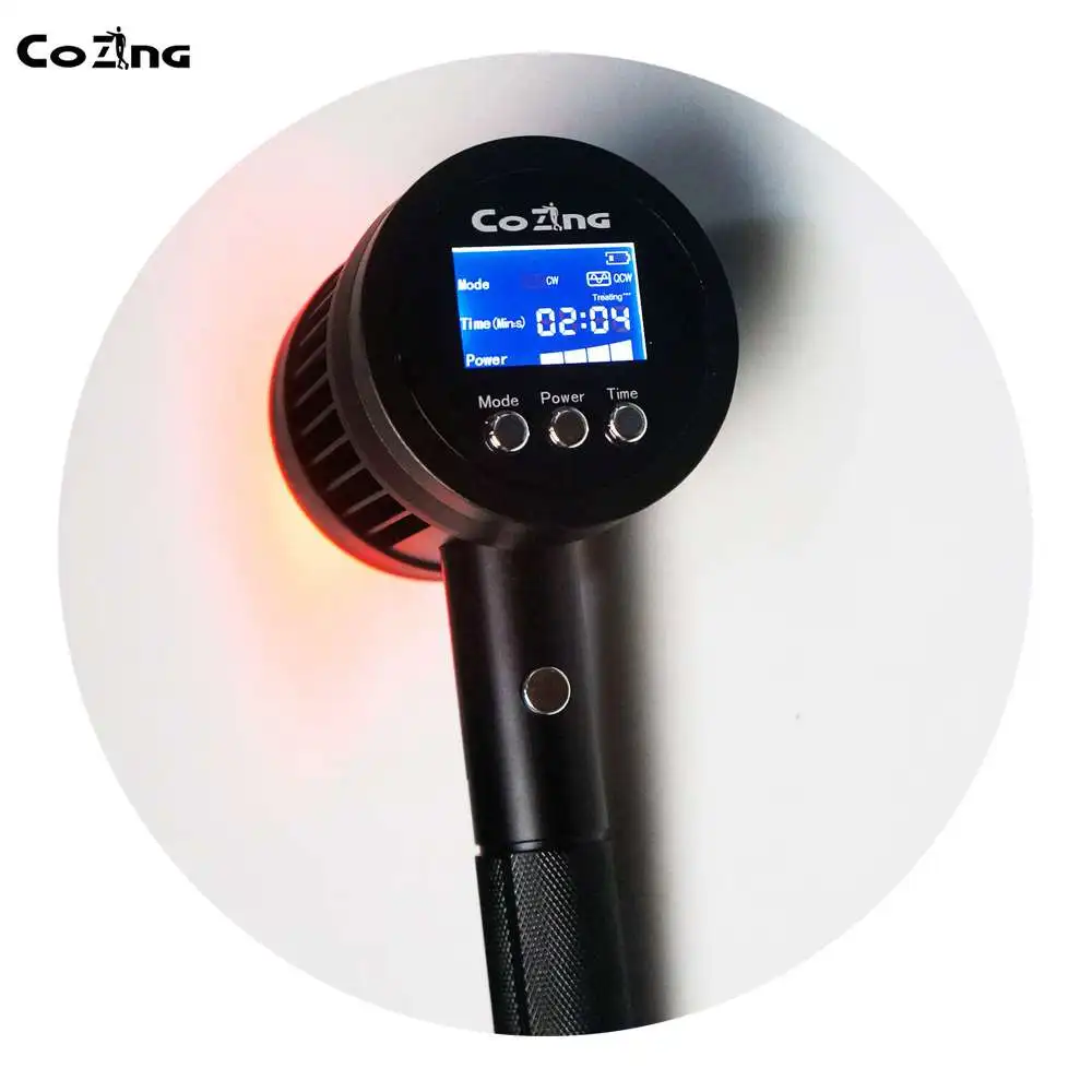 Laser Therapy Device for Pain Treatment Veterinary Use Protable Cold Laser Pain Relief Wound Healing Instrument for Animals
Laser Therapy Device for Pain Treatment Veterinary Use Protable Cold Laser Pain Relief Wound Healing Instrument for Animals