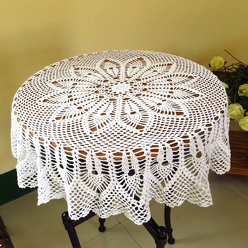 Hand Woven Crochet Tablecloth Cotton Hollow Lace Round Table Cover Cloth Hand-Woven Tablecloth For Home Diy Tools Parts fot home
Hand Woven Crochet Tablecloth Cotton Hollow Lace Round Table Cover Cloth Hand-Woven Tablecloth For Home Diy Tools Parts fot home