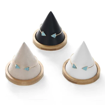 Conical Solid Wood Bangle Bracelet Watch Holder Jewelry Display Stand Organizer Holders Cone Design Fashion 9.7 x 10cm New D5
Conical Solid Wood Bangle Bracelet Watch Holder Jewelry Display Stand Organizer Holders Cone Design Fashion 9.7 x 10cm New D5
