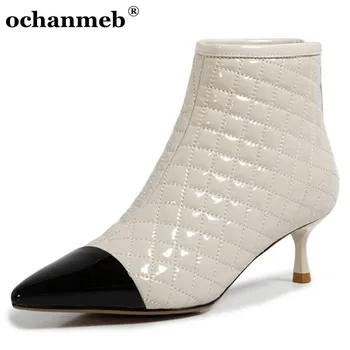 Size 33-40 Women's Kitten Heels Boots Shoes Woman Multi-color Quilted Boots Elegant Pointed Toe Brand Shoes Lady Female Autumn
Size 33-40 Women's Kitten Heels Boots Shoes Woman Multi-color Quilted Boots Elegant Pointed Toe Brand Shoes Lady Female Autumn