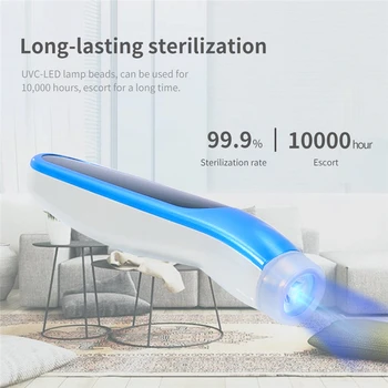 Portable UV Sterilizer With LED Display USB Rechargeable Disinfection Lamp Hand Held Prevent Bacteria Sterilization Lamp
Portable UV Sterilizer With LED Display USB Rechargeable Disinfection Lamp Hand Held Prevent Bacteria Sterilization Lamp