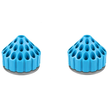 2Pcs Fixed Seat Box 35 Hole 360 Degree Rotating Storage Box Nail Art Frosted Drill Bit Storage Box
2Pcs Fixed Seat Box 35 Hole 360 Degree Rotating Storage Box Nail Art Frosted Drill Bit Storage Box