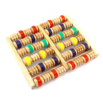 Wheel Wood Roller Foot Massager Relax Multicolour Pressure Roller Foot Massage Instrument NShopping
Wheel Wood Roller Foot Massager Relax Multicolour Pressure Roller Foot Massage Instrument NShopping