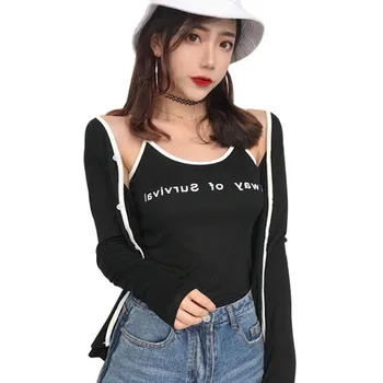 Hot Sale Two-piece Korean Sexy Print Letter Camis + Button Cardigan Two-piece White One Size Women Cardigan:
Hot Sale Two-piece Korean Sexy Print Letter Camis + Button Cardigan Two-piece White One Size Women Cardigan:
