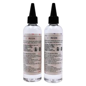 8 Ounce Quick Curing AB Resin 1:1 Kit Clear Hard Epoxy Resin Jewelry Making Tool Q1JA 
8 Ounce Quick Curing AB Resin 1:1 Kit Clear Hard Epoxy Resin Jewelry Making Tool Q1JA
