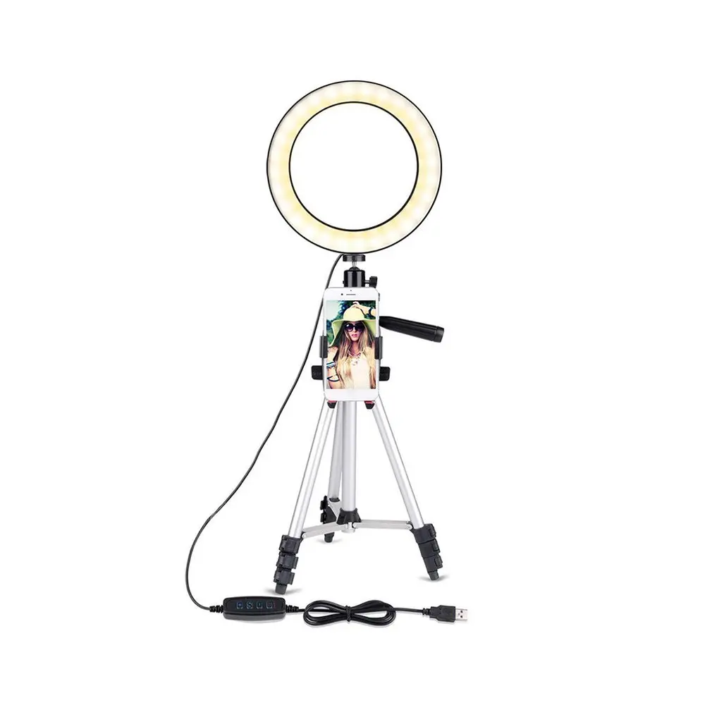 7.9' Adjustable Phone Holder Universal Table Bracket Mount Stand Clip with Fill Light LED Flash Loop For Mobile Phone Holders
7.9' Adjustable Phone Holder Universal Table Bracket Mount Stand Clip with Fill Light LED Flash Loop For Mobile Phone Holders