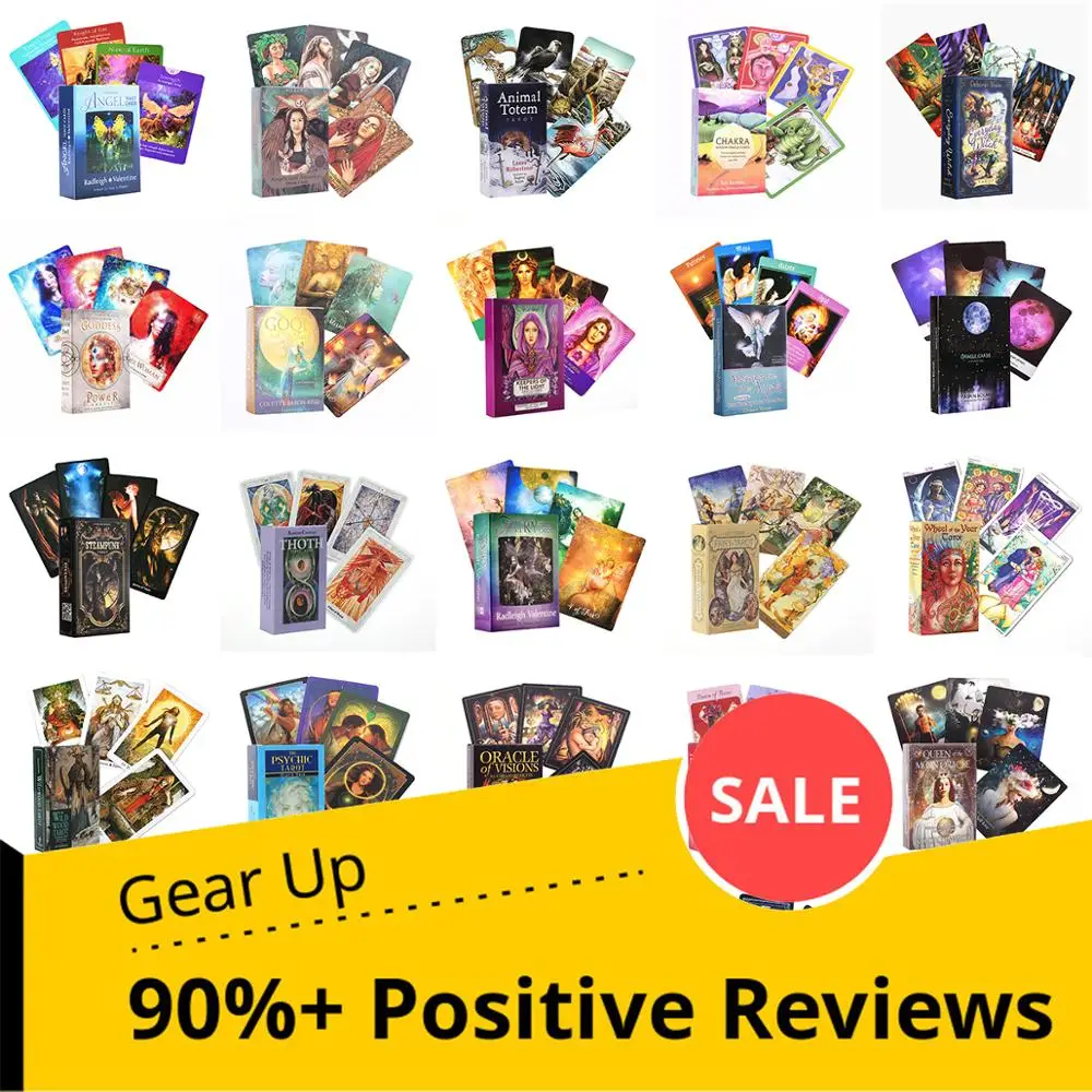 New Tarot Cards Oracle Guidance Divination Fate Tarot Deck English For Family Gift Playing Card Game Entertainment
New Tarot Cards Oracle Guidance Divination Fate Tarot Deck English For Family Gift Playing Card Game Entertainment
