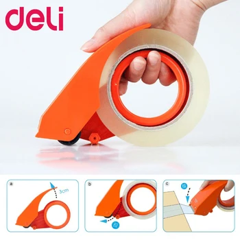 Deli 801 Tape Dispenser 48mm Width Packaging Cutting Machine Manual Sealing Device Tape Cutter Carton Sealer Tape Drop Shipping
Deli 801 Tape Dispenser 48mm Width Packaging Cutting Machine Manual Sealing Device Tape Cutter Carton Sealer Tape Drop Shipping