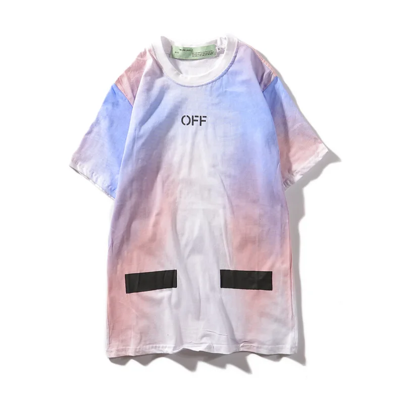 19aw SS off Paris Qualified White Crew Neck Rendering Short Sleeve T-shirt Men And Women Celebrity Style High Street
19aw SS off Paris Qualified White Crew Neck Rendering Short Sleeve T-shirt Men And Women Celebrity Style High Street