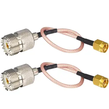100 Pieces shipping by DHL SMA-UHF Extension Cord SMA Male to UHF Female RG316 Adapter Coaxial Pigtail Cable 15cm 20cm
100 Pieces shipping by DHL SMA-UHF Extension Cord SMA Male to UHF Female RG316 Adapter Coaxial Pigtail Cable 15cm 20cm