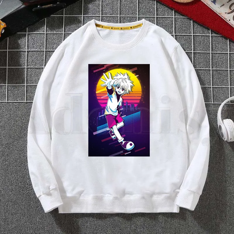 Hunter X Hunter Killua Anime Manga Fashion Men Sweatshirts Hipster Print Hot Sale Spring Winter Hoodies Hip Hop Streetwear
Hunter X Hunter Killua Anime Manga Fashion Men Sweatshirts Hipster Print Hot Sale Spring Winter Hoodies Hip Hop Streetwear