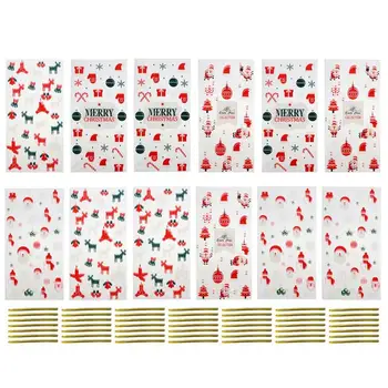 200Pcs Cellophane Bag Plastic Pretty Stylish Christmas Cellophane Bag OPP Candy Bag Cellophane Treat Bags for Party 
200Pcs Cellophane Bag Plastic Pretty Stylish Christmas Cellophane Bag OPP Candy Bag Cellophane Treat Bags for Party