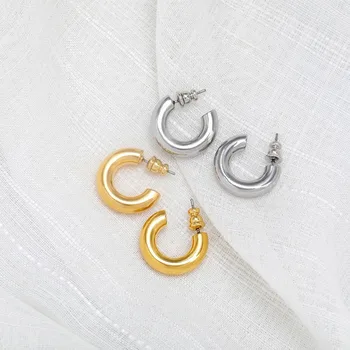 European and American Geometrical Metal Cool Wind Earrings Women's Focus Letter Earrings Earrings 
European and American Geometrical Metal Cool Wind Earrings Women's Focus Letter Earrings Earrings