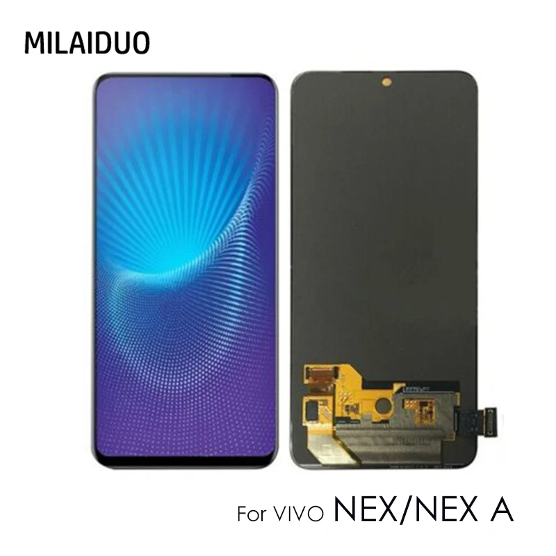 For Vivo Nex / Nex A Front LCD Display+Touch Screen Digitizer Assembly Replacement for Vivo NEX LCD NEX A No Fingerprint
For Vivo Nex / Nex A Front LCD Display+Touch Screen Digitizer Assembly Replacement for Vivo NEX LCD NEX A No Fingerprint