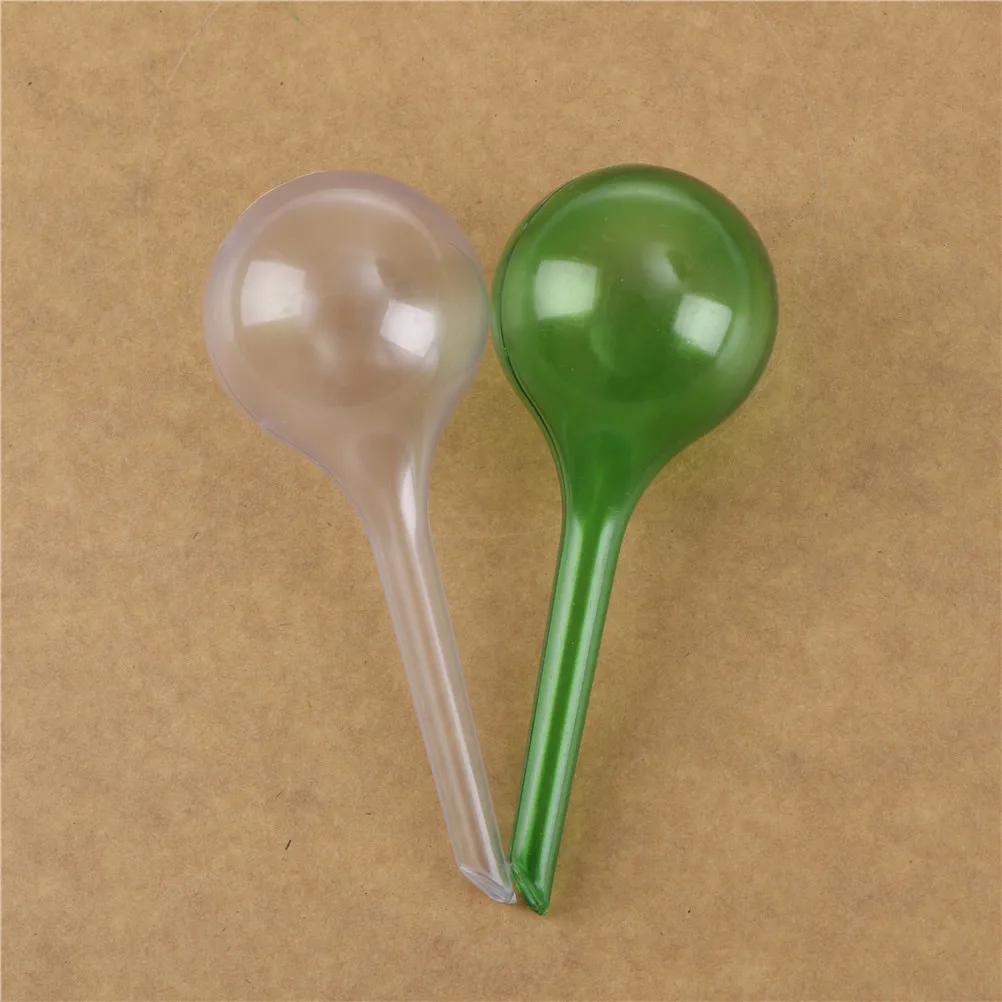 PVC Travel House Plant Self Watering Bulb Shape Waterer Globes Automatic Irrigation Patio Lawn Garden Pot Planter Cans | Дом и сад