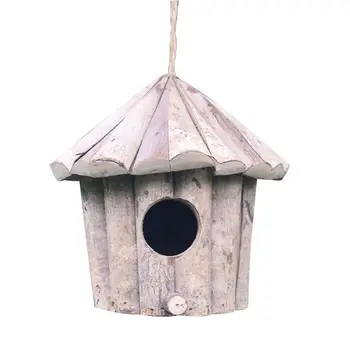 Handmade Wooden Environmental Protection Bird House Round Birdhouse Crafts Solid Wood Antiseptic Birds Nest B2QB
Handmade Wooden Environmental Protection Bird House Round Birdhouse Crafts Solid Wood Antiseptic Birds Nest B2QB