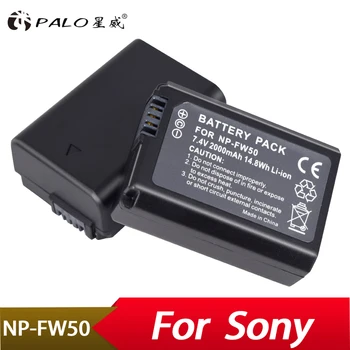 Palo 2Pcs 2000mah NP-FW50 NP FW50 For Sony NEX-7 NEX-5N NEX-5R NEX-F3 NEX-3D Alpha a5000 a6000 DSC-RX10 Alpha 7 a7II Alpha 7R 
Palo 2Pcs 2000mah NP-FW50 NP FW50 For Sony NEX-7 NEX-5N NEX-5R NEX-F3 NEX-3D Alpha a5000 a6000 DSC-RX10 Alpha 7 a7II Alpha 7R