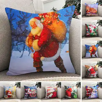 Merry Christmas Santa Cushion Cover Polyester Throw Pillows Sofa Home Decor Decoration Decorative Pillowcase New Year Xmas Gift
Merry Christmas Santa Cushion Cover Polyester Throw Pillows Sofa Home Decor Decoration Decorative Pillowcase New Year Xmas Gift