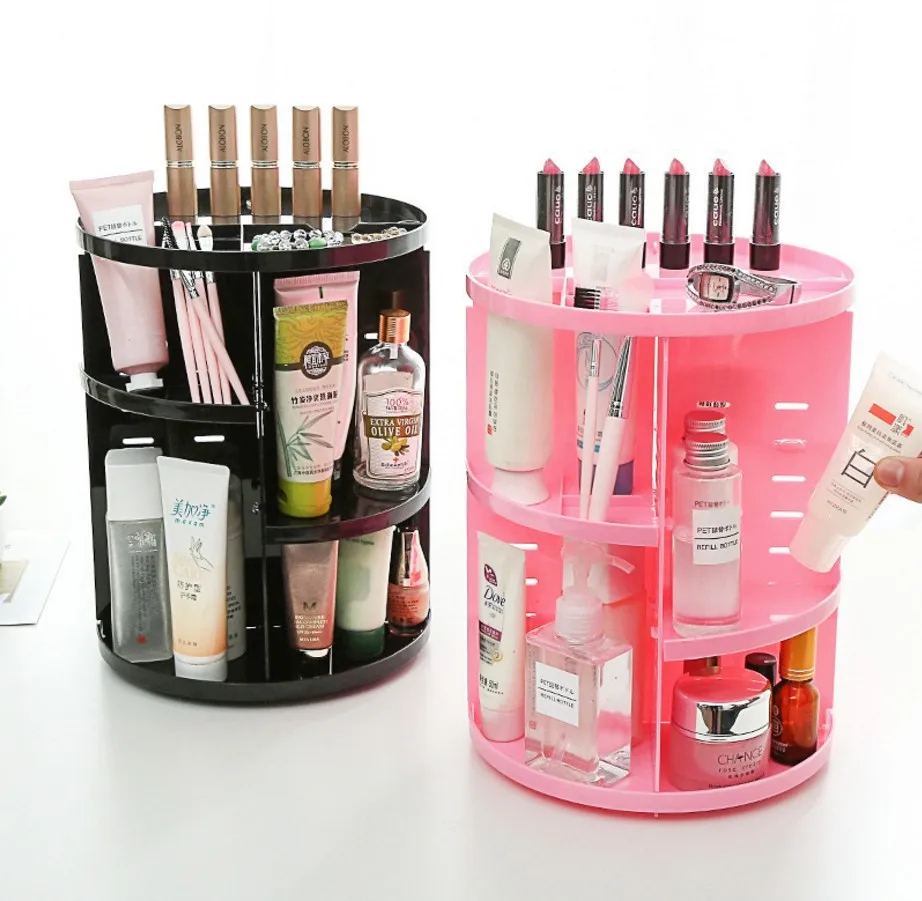 Cosmetics Storage Box 360-Degree Spinning hua zhuang jia Plastic Cosmetic Box Cosmetic Storage Box Skin Care Products Storage
Cosmetics Storage Box 360-Degree Spinning hua zhuang jia Plastic Cosmetic Box Cosmetic Storage Box Skin Care Products Storage