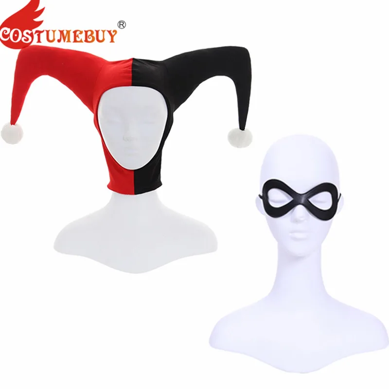 Costumebuy Suicide Squad Joker Quinn Cosplay Costumes Women Bad Girls Mask Hat Halloween Props Head wear In Stock
Costumebuy Suicide Squad Joker Quinn Cosplay Costumes Women Bad Girls Mask Hat Halloween Props Head wear In Stock