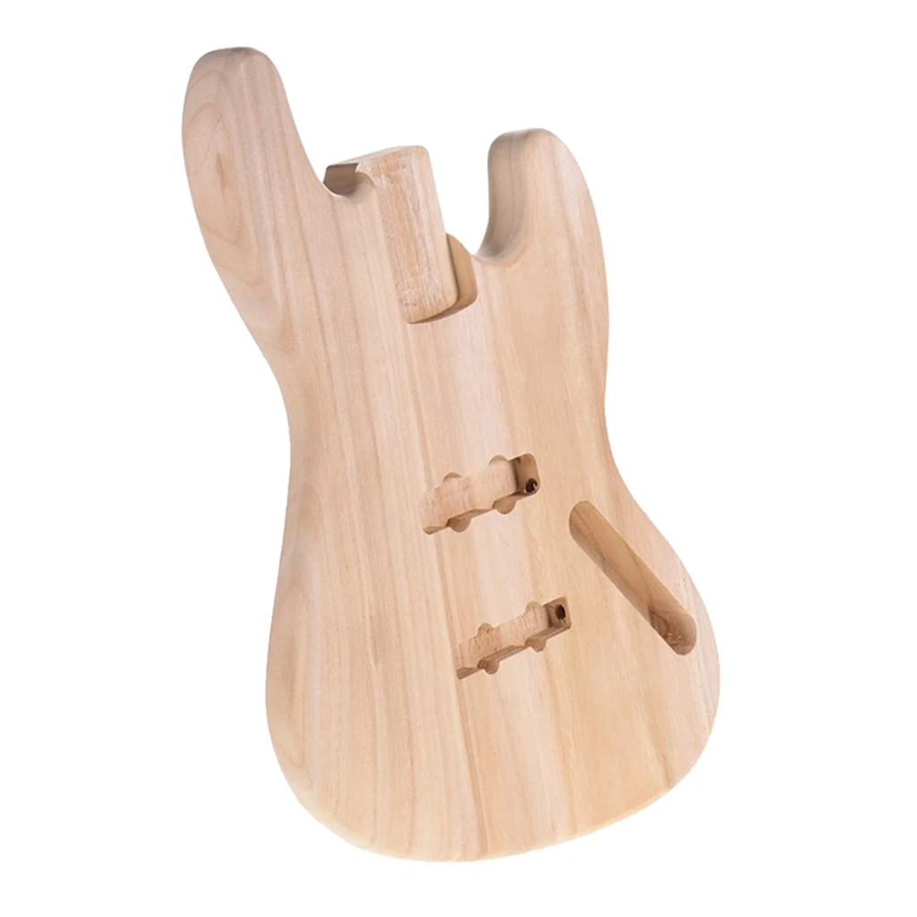 Electric Bass Guitar Unfinished Body for JB, Bass Sycamore Wood Body Electric Bass Guitar Unfinished Body for JB, Bass Sycamore Wood Body