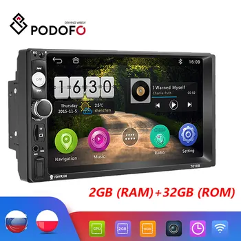 Podofo Android 2Din GPS Car Stereo Radio7'' Car Player with Bluetooth WIFI GPS FM Radio Receiver Suppport Rear Camera Autoradio
Podofo Android 2Din GPS Car Stereo Radio7'' Car Player with Bluetooth WIFI GPS FM Radio Receiver Suppport Rear Camera Autoradio