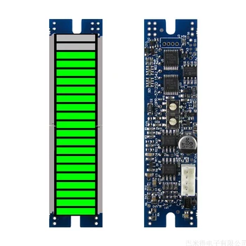 20-segment 3-color VU meter-level indicator volume spectrum display LED VU instrument light for displaying volume DC5V
20-segment 3-color VU meter-level indicator volume spectrum display LED VU instrument light for displaying volume DC5V