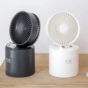 Personal Air Humidifier Fan, USB Double Spray Portable 1000ML Large Capacity Humidification Adjustable Sprayer
Personal Air Humidifier Fan, USB Double Spray Portable 1000ML Large Capacity Humidification Adjustable Sprayer