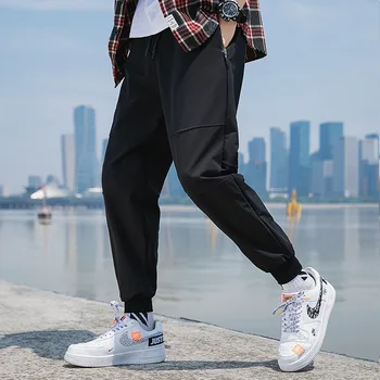 Casual Pants 2020 Spring New Men's Loose Drawstring Drawstring Feet Feet Harlan Track Pants 
Casual Pants 2020 Spring New Men's Loose Drawstring Drawstring Feet Feet Harlan Track Pants