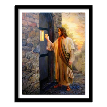 Needlework Diamond Embroidery Jesus came knocking Door Square 5d diy Diamond Painting Christian Series Full Drill Picture
Needlework Diamond Embroidery Jesus came knocking Door Square 5d diy Diamond Painting Christian Series Full Drill Picture