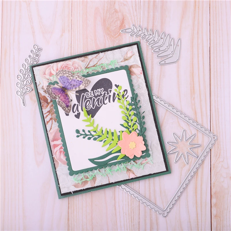 Eastshape Leaf Frame Metal Cutting Dies for Handmade Die Scrapbook Album Die-cut New 2020 Relief Card Making Decoration
Eastshape Leaf Frame Metal Cutting Dies for Handmade Die Scrapbook Album Die-cut New 2020 Relief Card Making Decoration