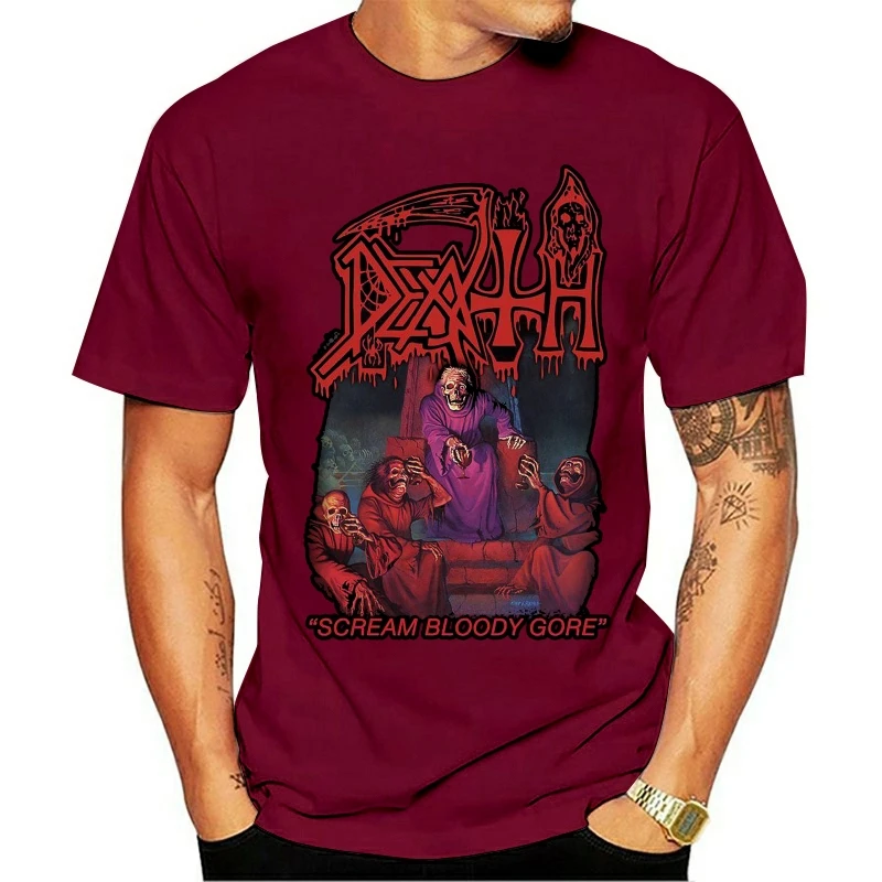 Death - Scream Bloody Gores T Shirt Short Sleeve Tshirt For Men T Shirt Casual Plus Size 5xl T-Shirt Homme Fitness Tee Top
Death - Scream Bloody Gores T Shirt Short Sleeve Tshirt For Men T Shirt Casual Plus Size 5xl T-Shirt Homme Fitness Tee Top