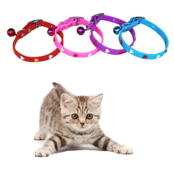 2019 High Quality Pet Love Adjustable Colorful Collar Bell Pet Cat Dog Love Hearts Patterns Silicone Colorful Collar Kragen
2019 High Quality Pet Love Adjustable Colorful Collar Bell Pet Cat Dog Love Hearts Patterns Silicone Colorful Collar Kragen